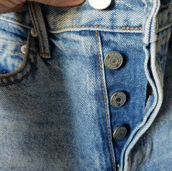 GRLFRND Jeans. Inscribed "It's just you and me babe" Karolina Size 25 - Picture 5 of 11